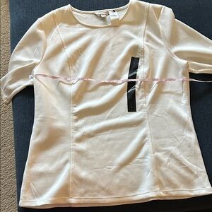 Banana Republic Factory Ivory Blouse